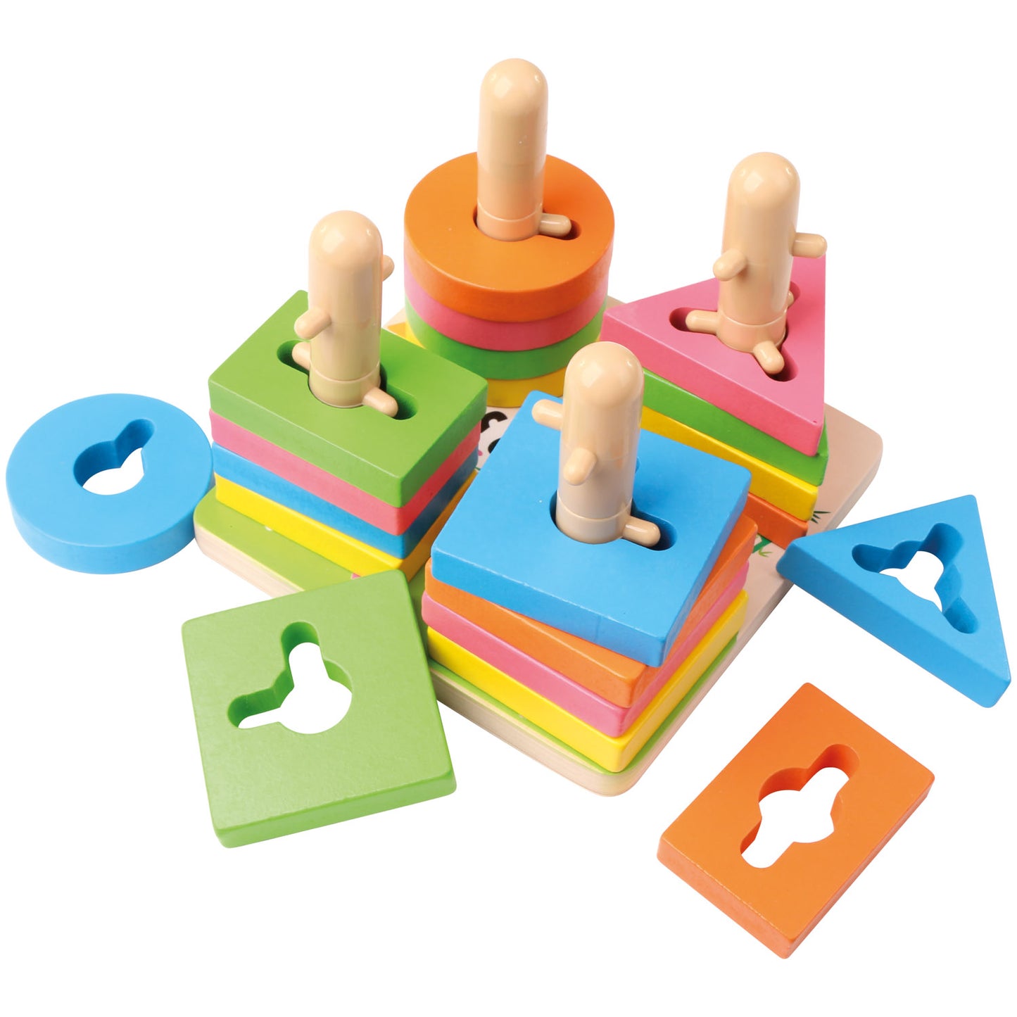 Wooden Shapes Motor Skills Game
