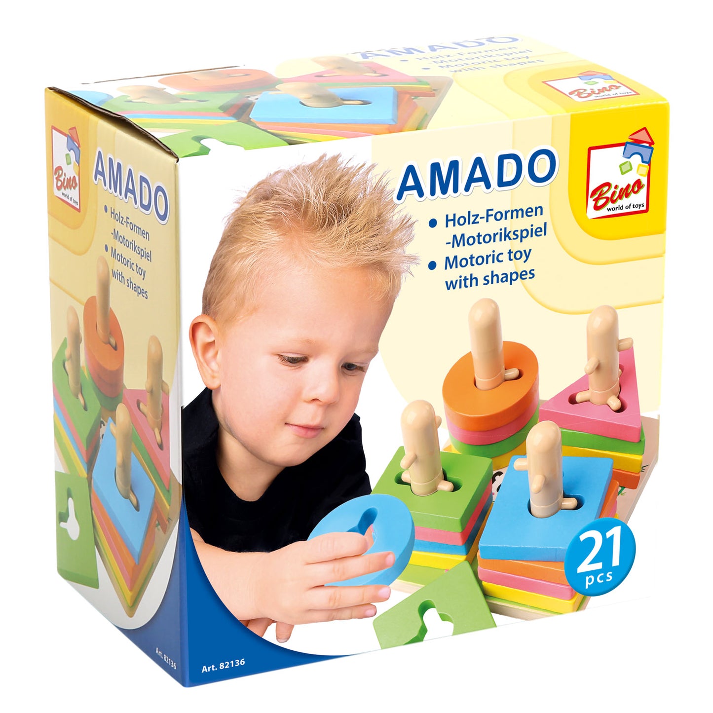 Wooden Shapes Motor Skills Game