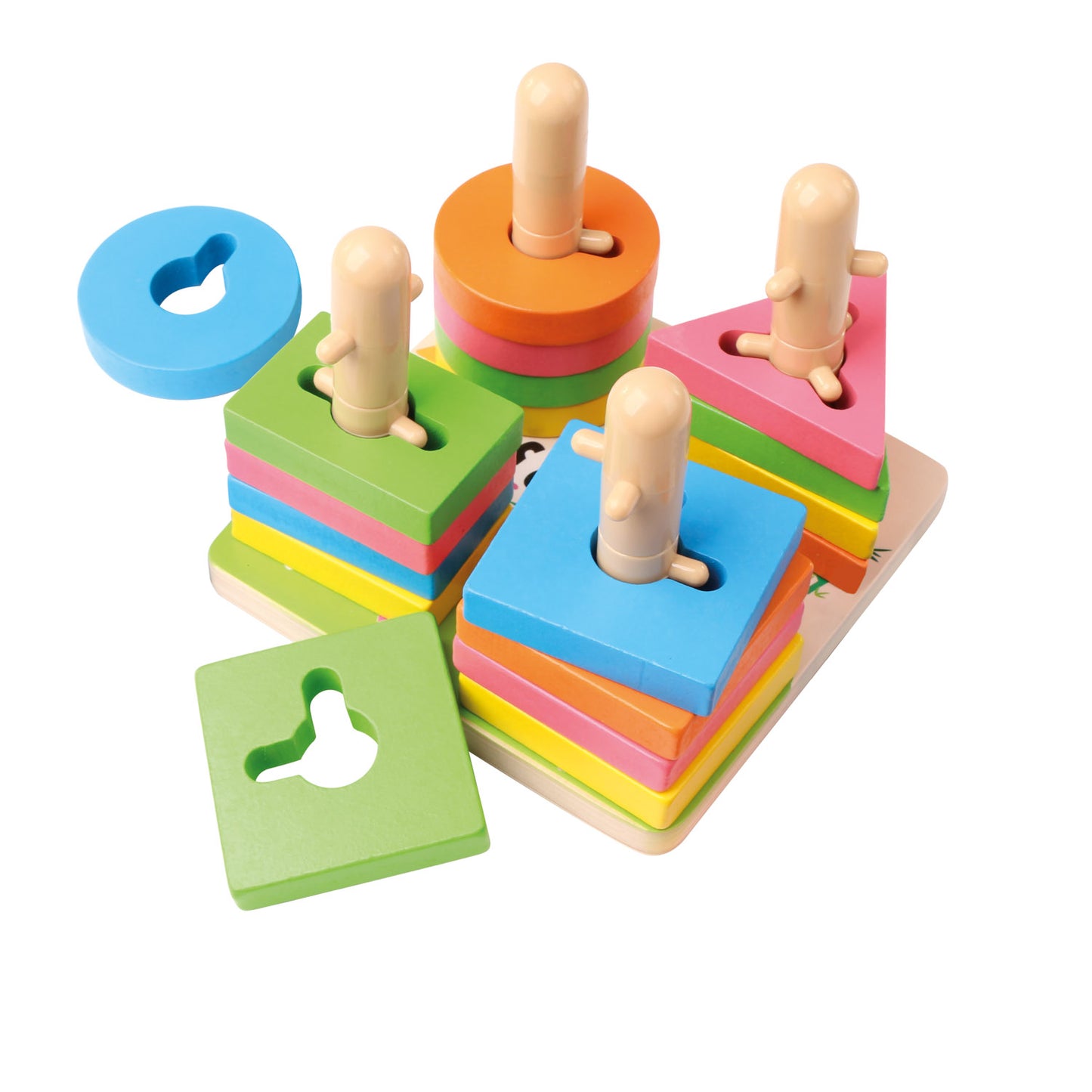 Wooden Shapes Motor Skills Game