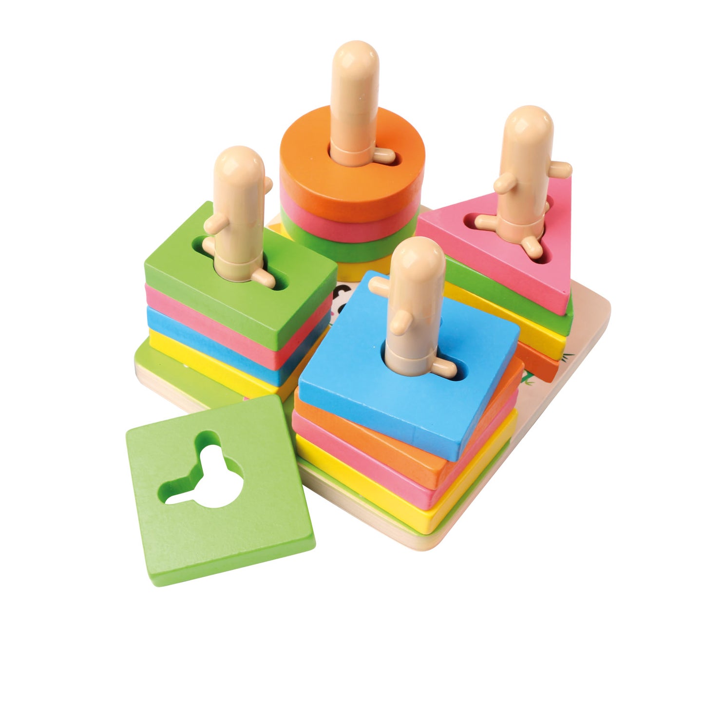 Wooden Shapes Motor Skills Game