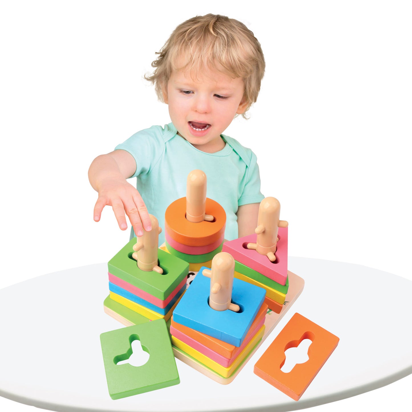 Wooden Shapes Motor Skills Game
