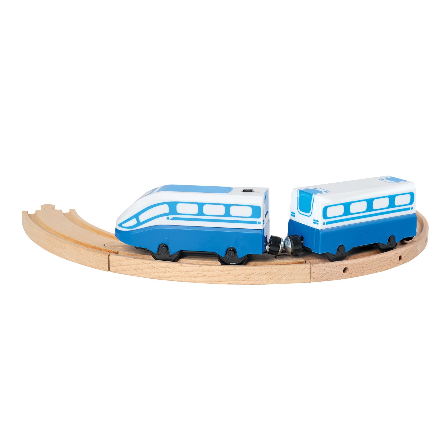 Wooden sales passenger train