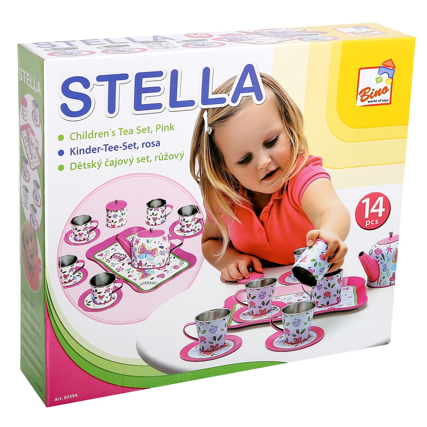 Children Tea Set, Pink