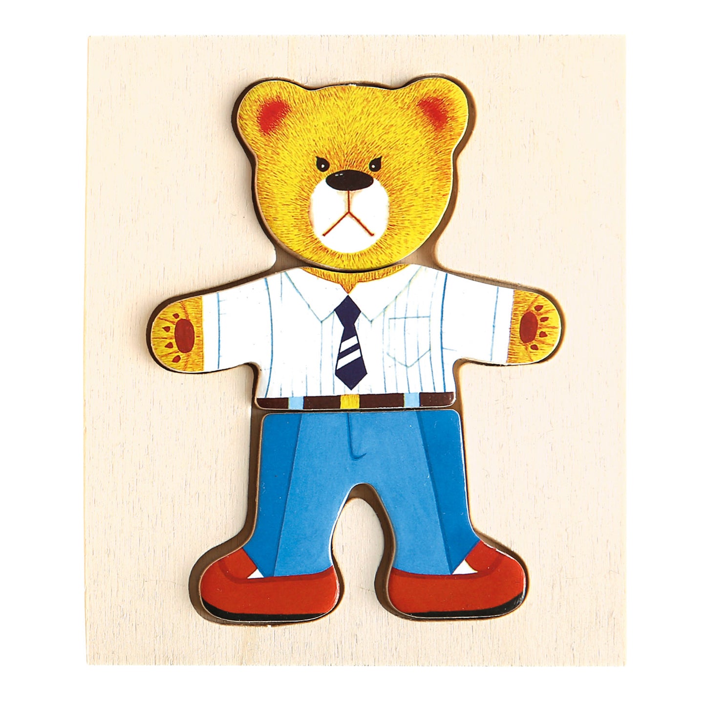 Puzzle 'Willi' put on clothing