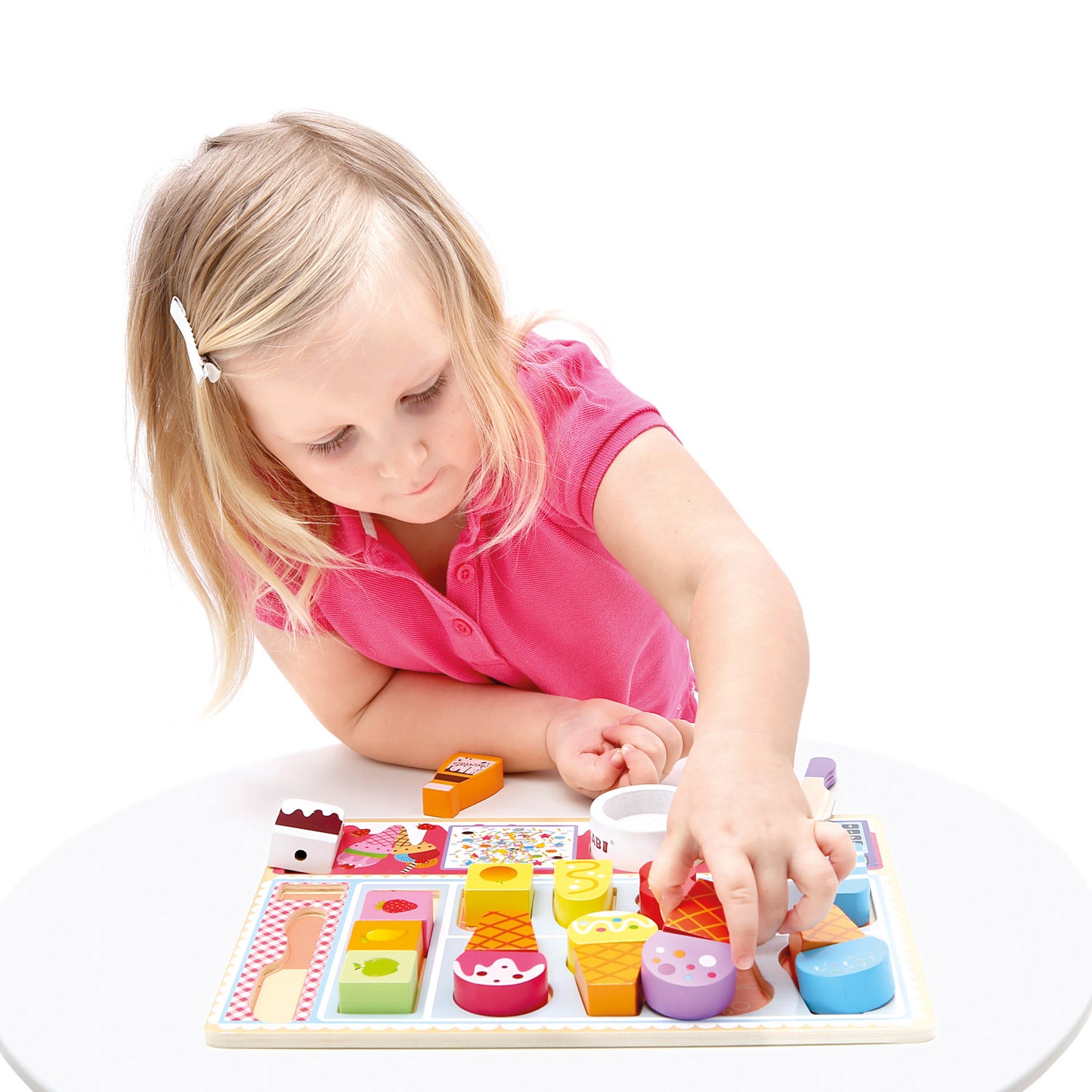 3D Wooden Puzzle, Eis Cream Parlor
