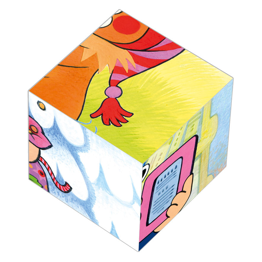 Illustrated cubes - Baribal