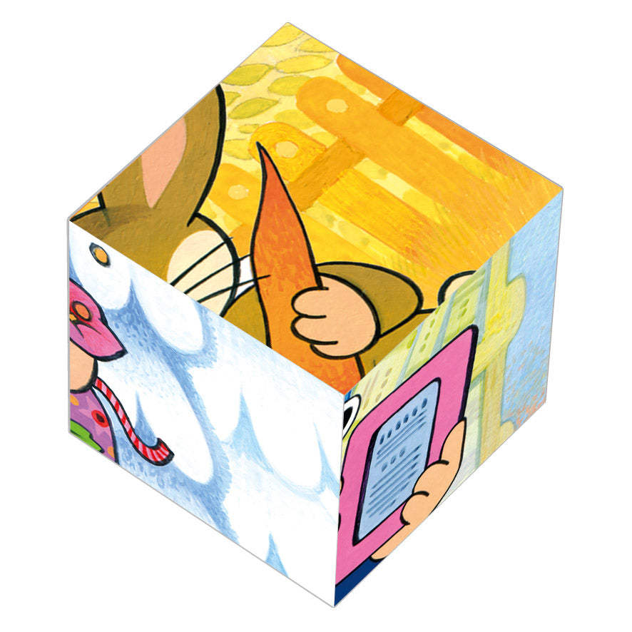 Illustrated cubes - Baribal