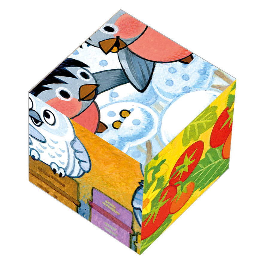 Illustrated cubes - Baribal