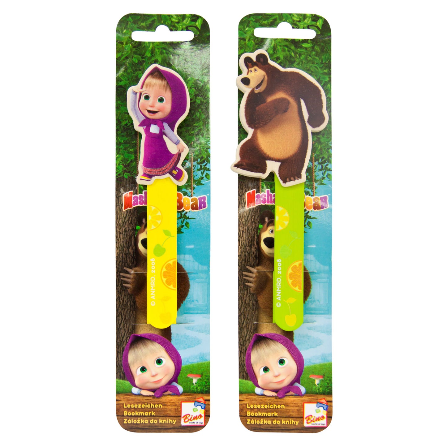 Masha and The Bear, Bookmarker