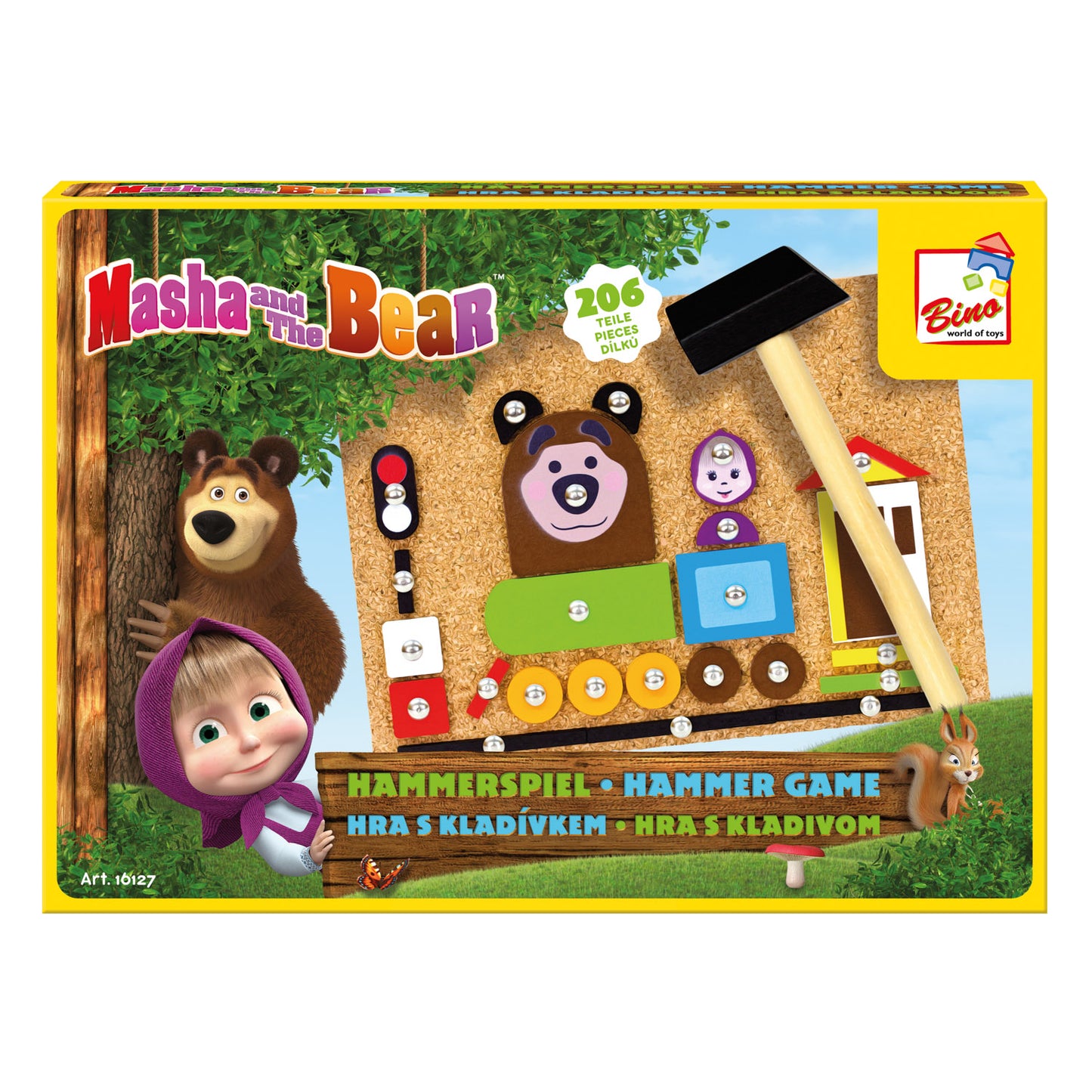 Masha and the Bear Hammer Game