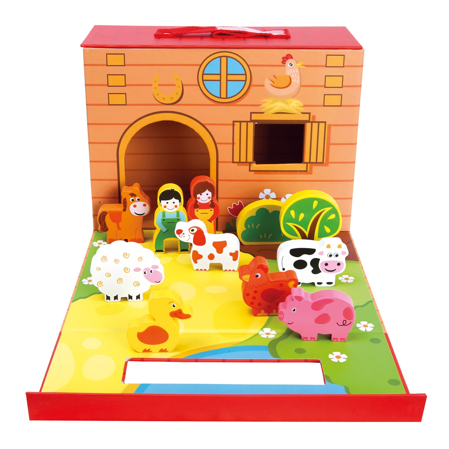 Farm Animals in travel Case