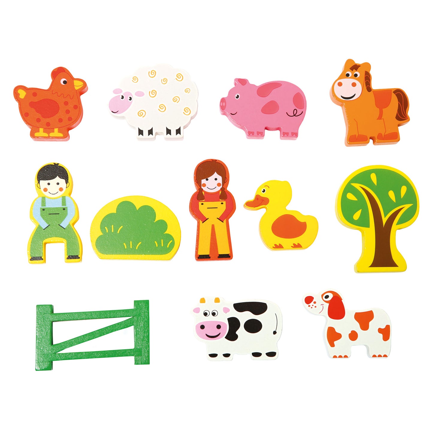 Farm Animals in travel Case