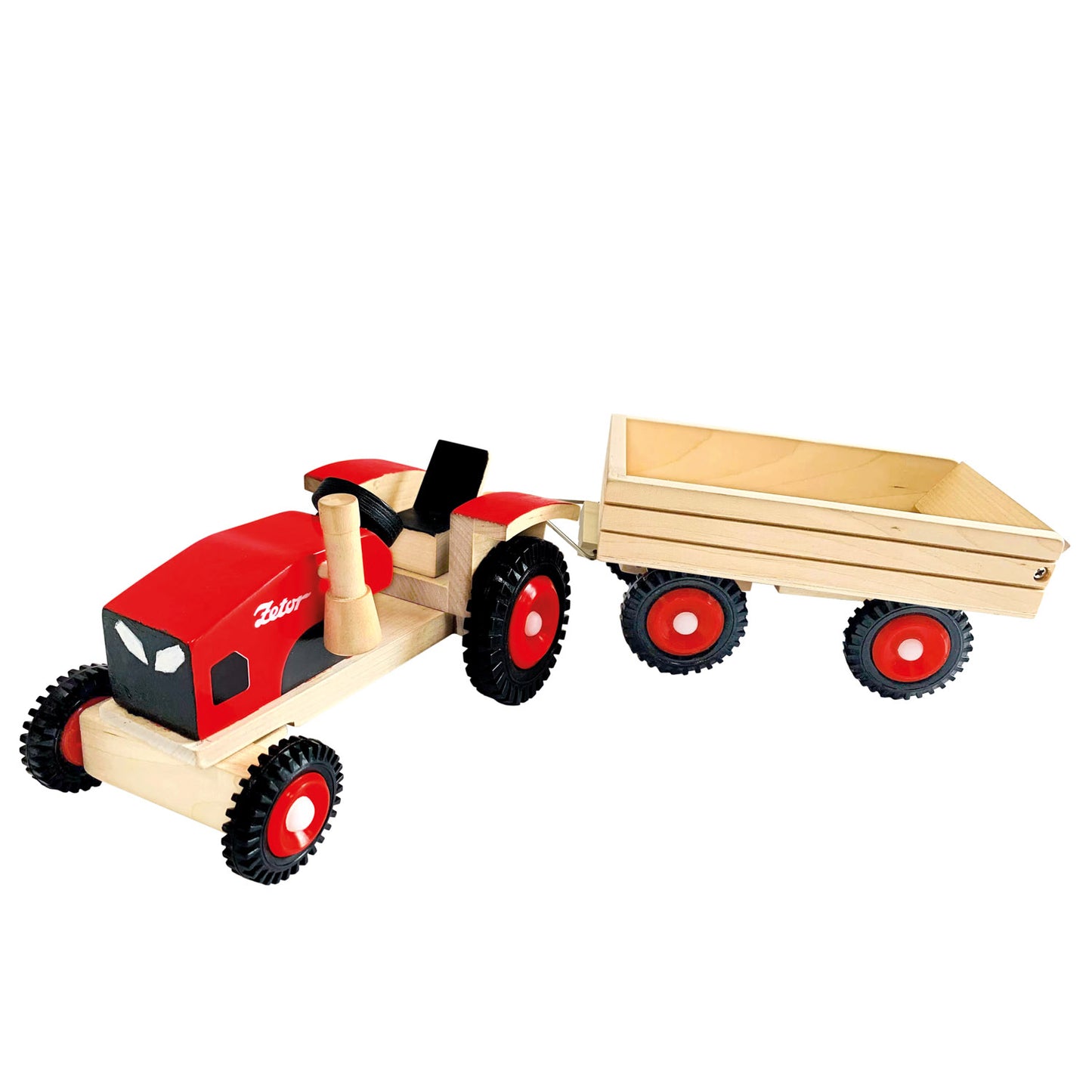 Wooden Tractor, Zetor