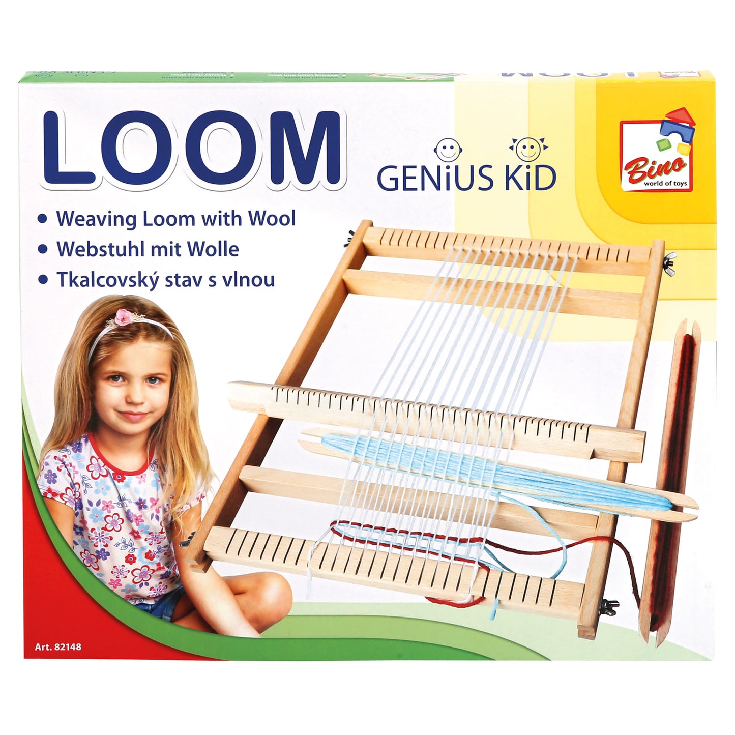 Weaving Loom with Wool