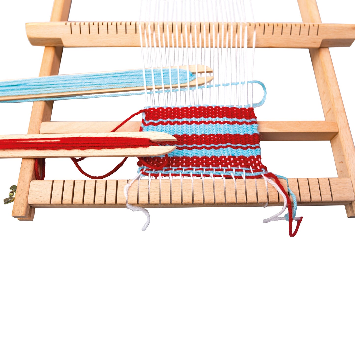 Weaving Loom with Wool