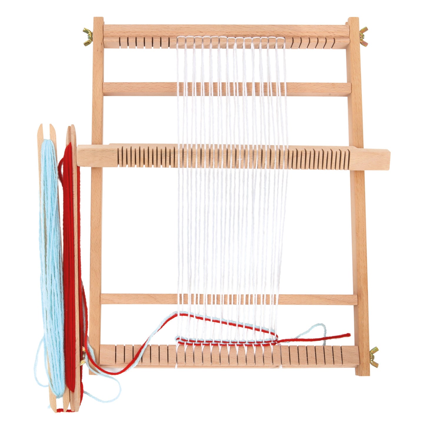 Weaving Loom with Wool