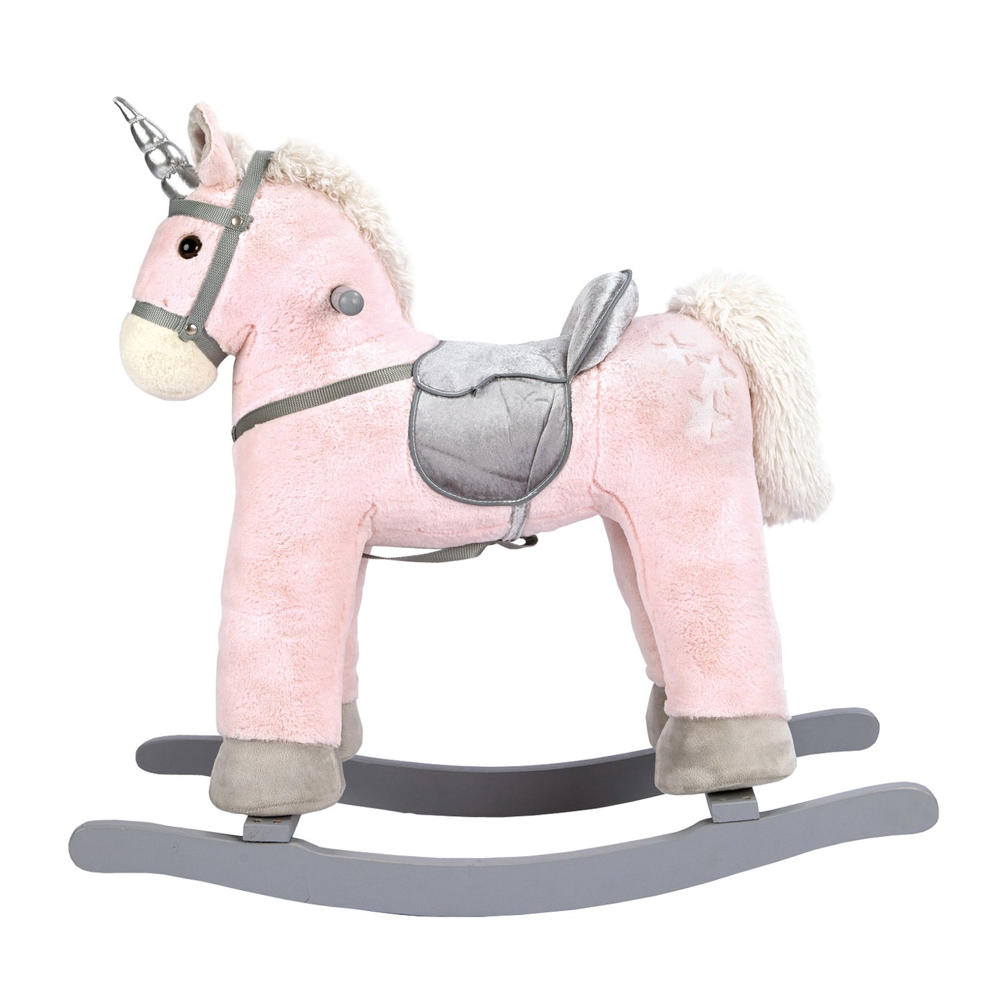 Plush rocking Unicorn , pink