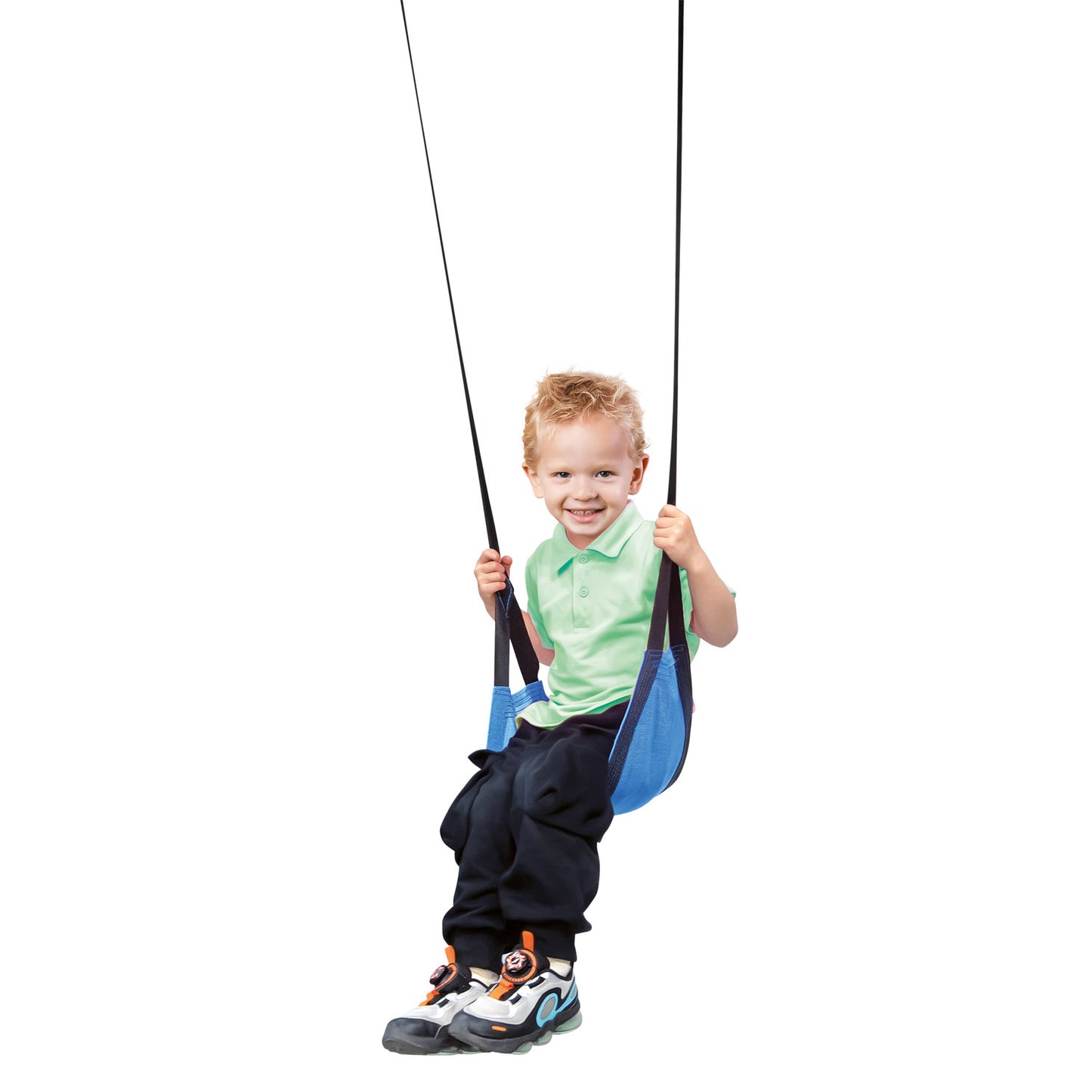 Hanging children's swing