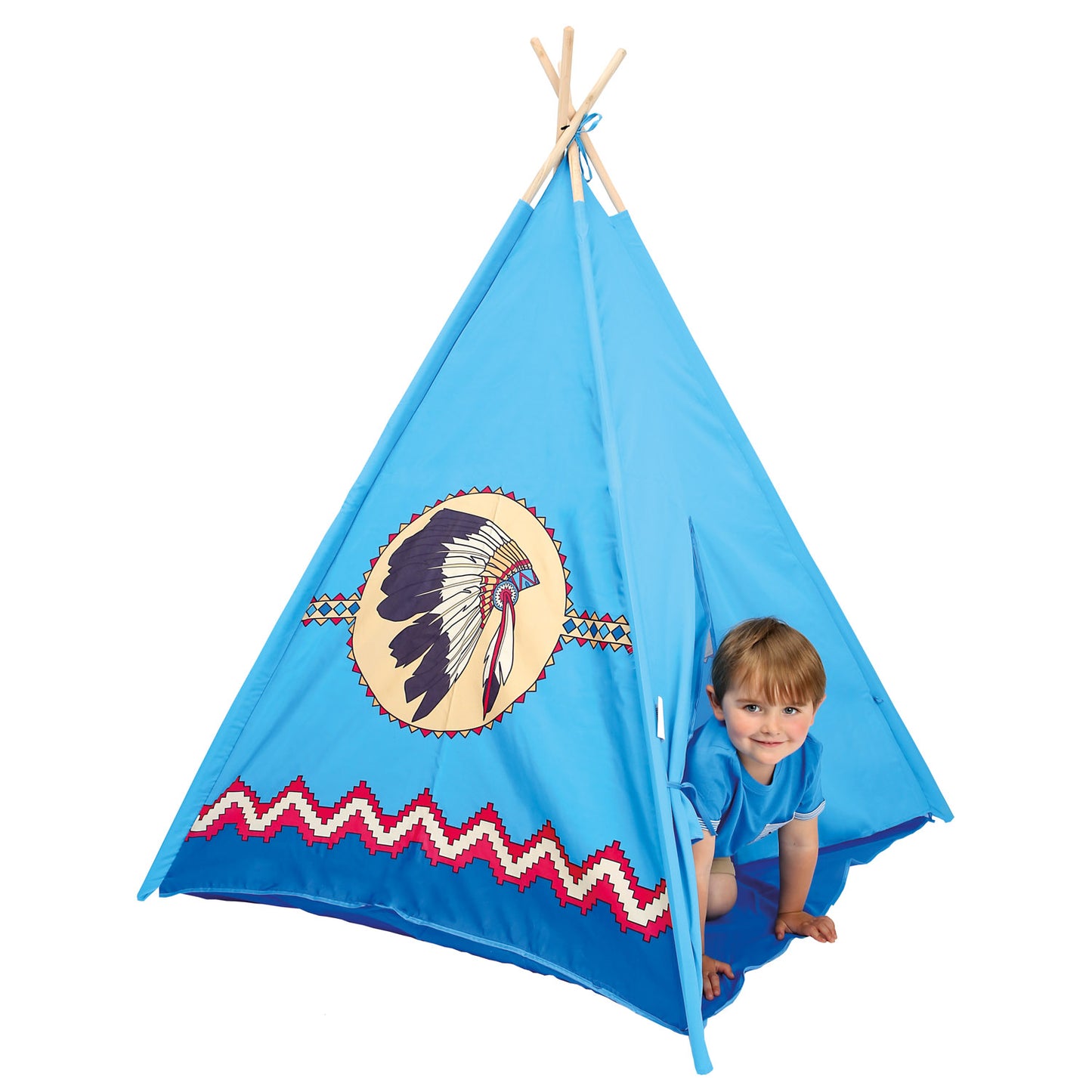 Spielzelt TeePee, blau