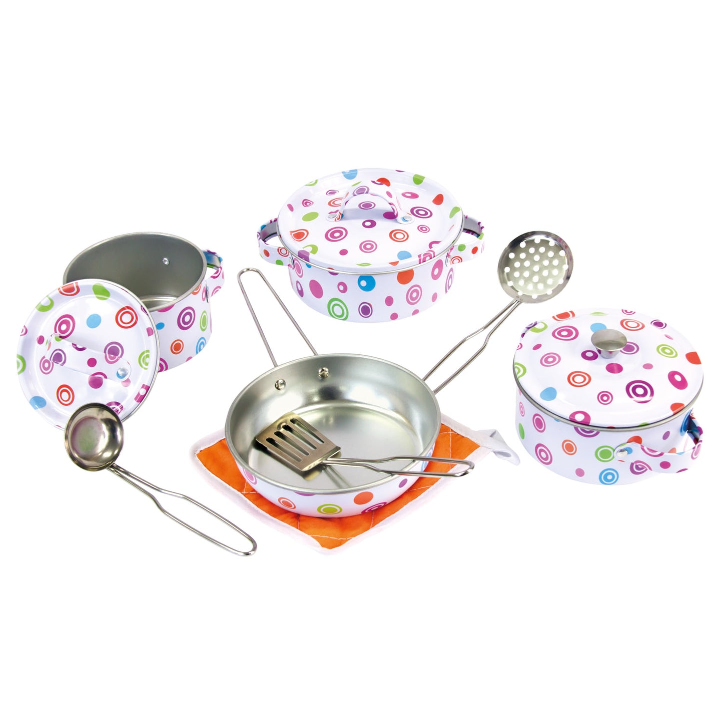 11 pcs Tin Cooking set