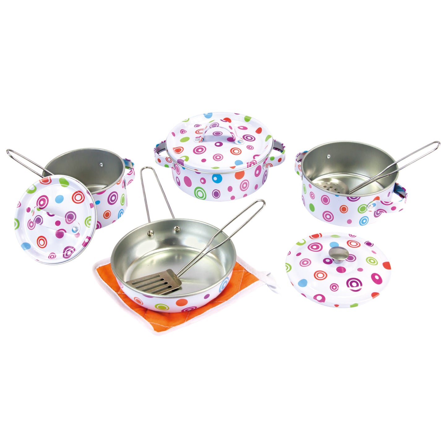 11 pcs Tin Cooking set