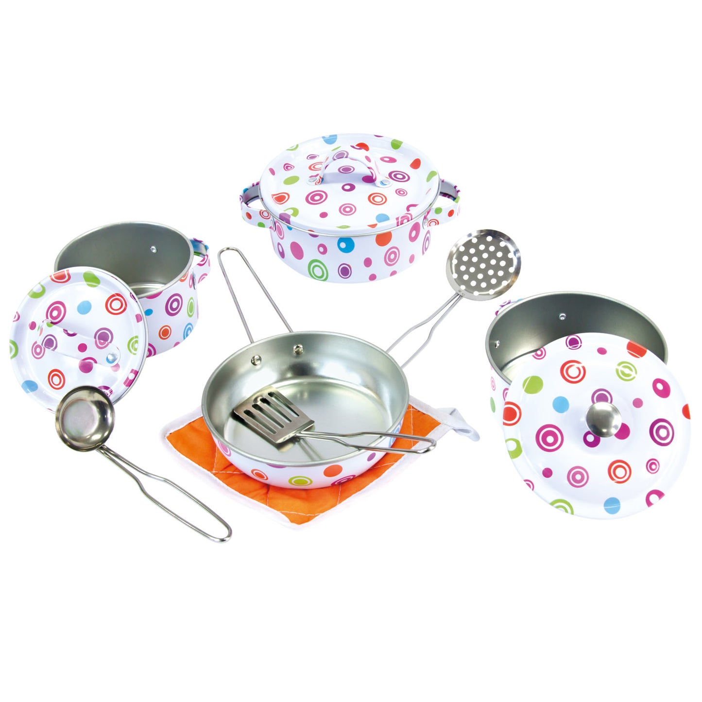 11 pcs Tin Cooking set