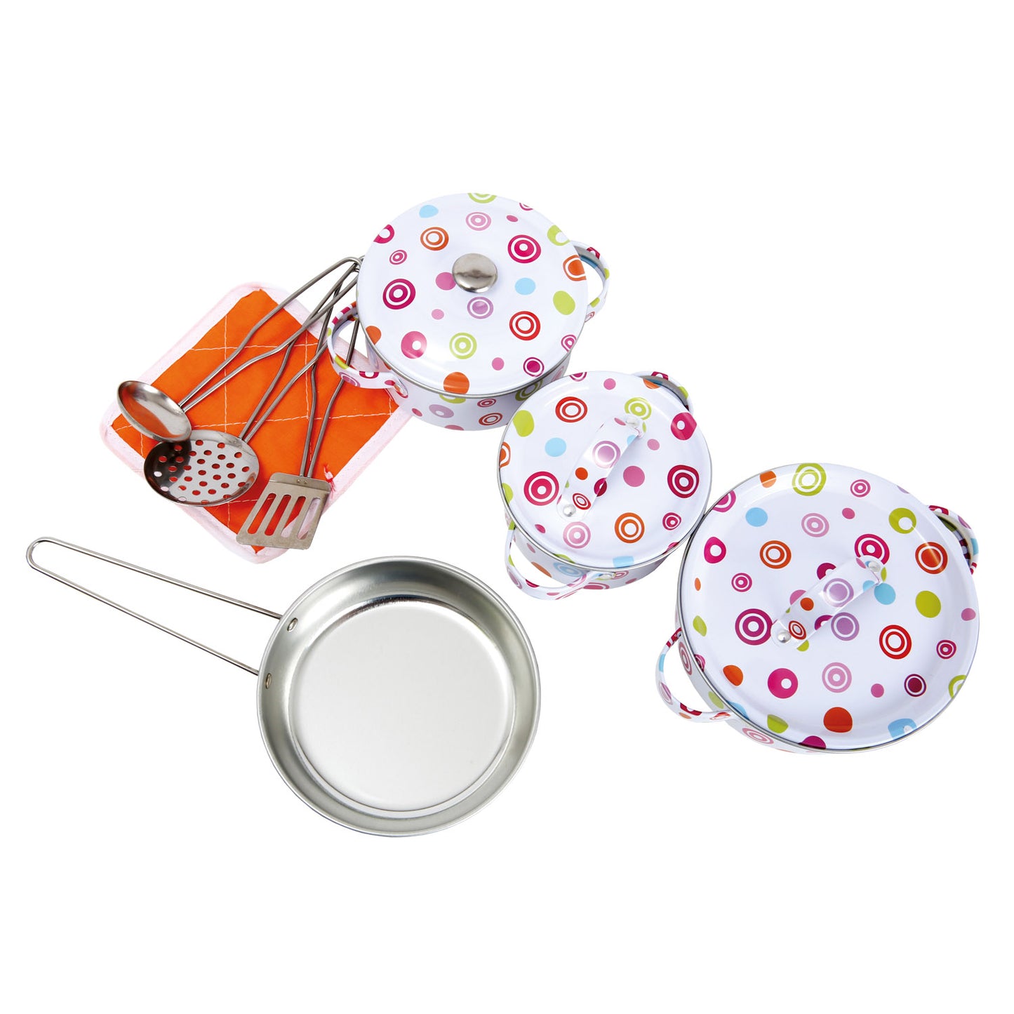 11 pcs Tin Cooking set