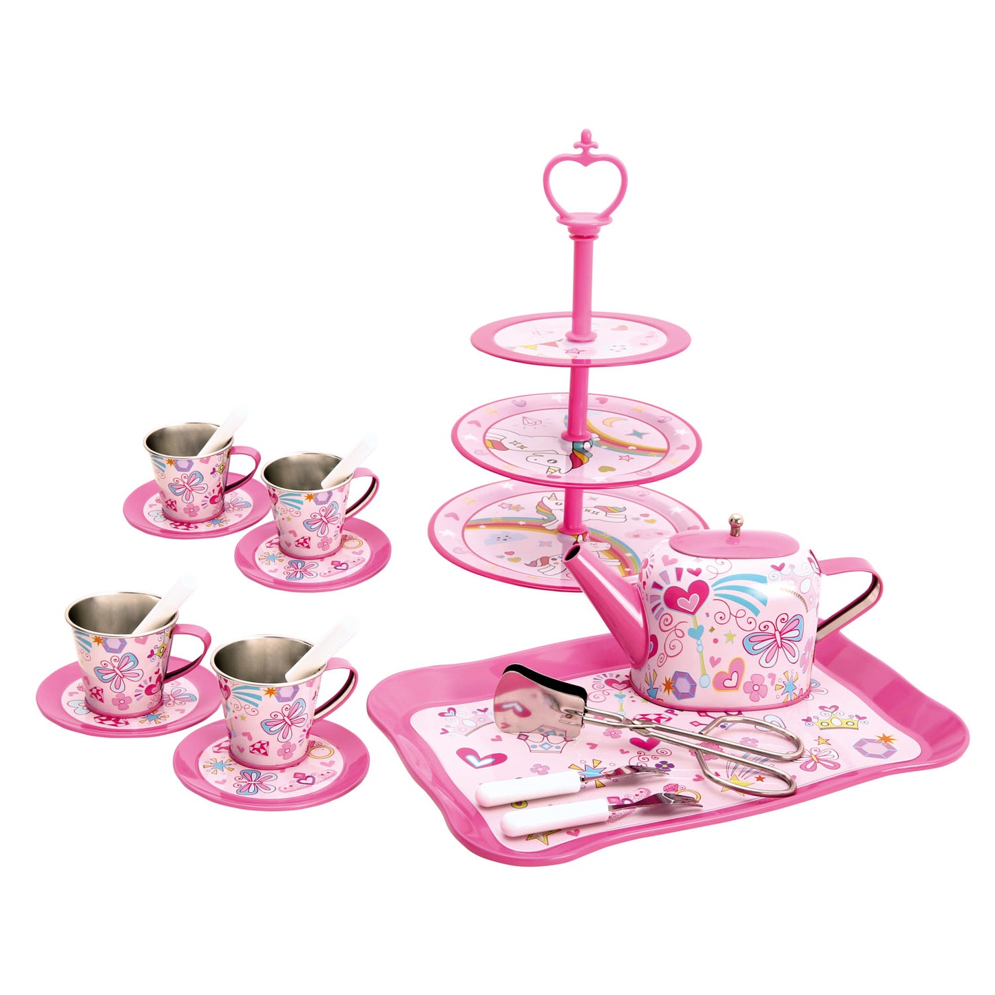 Children Tea and Cake Stand Set