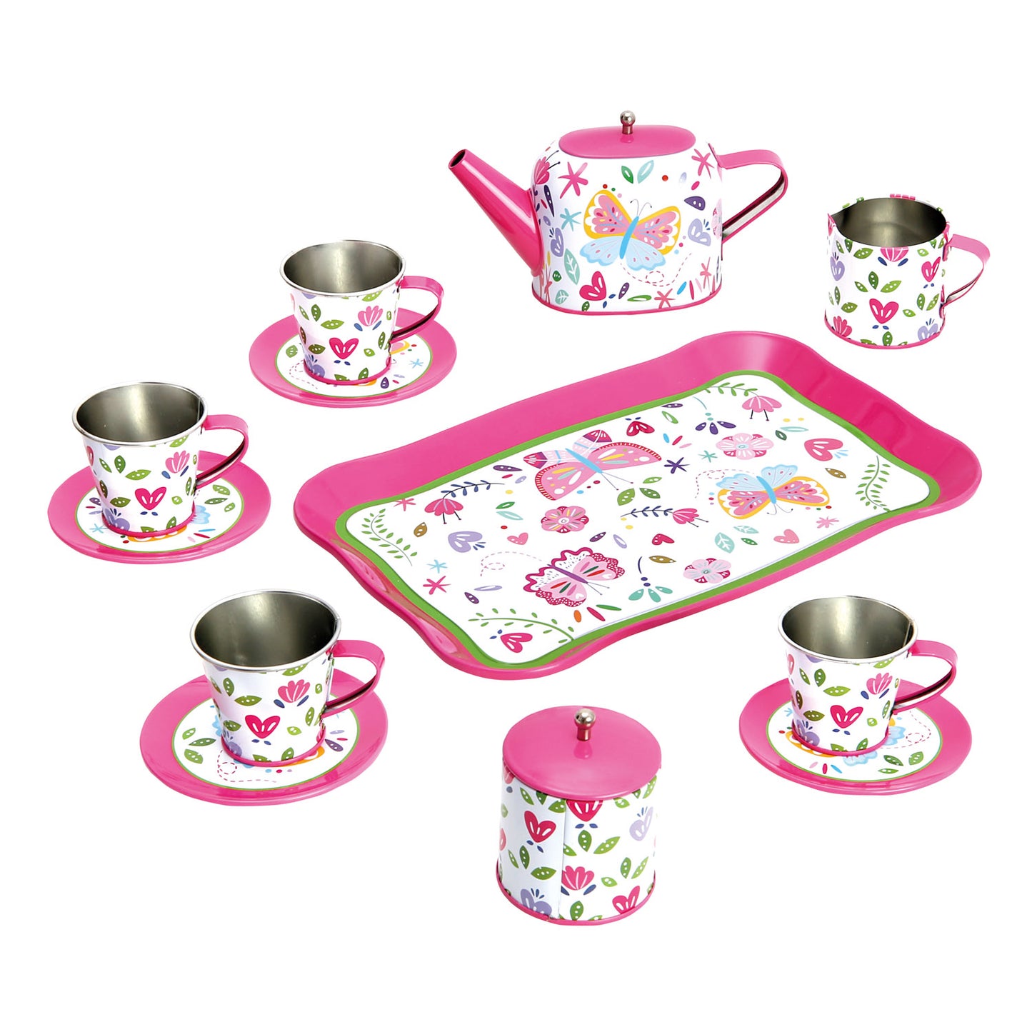 Children Tea Set,  Pink