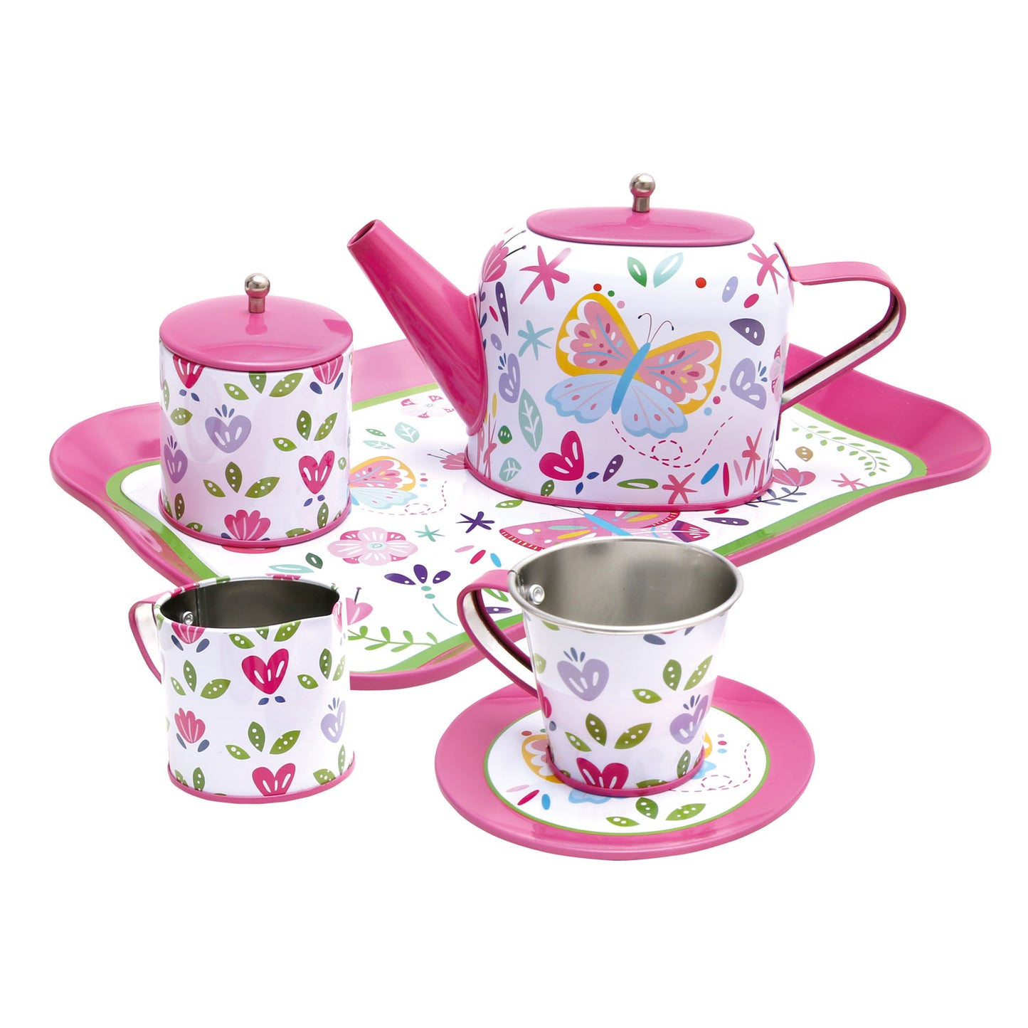 Children Tea Set,  Pink