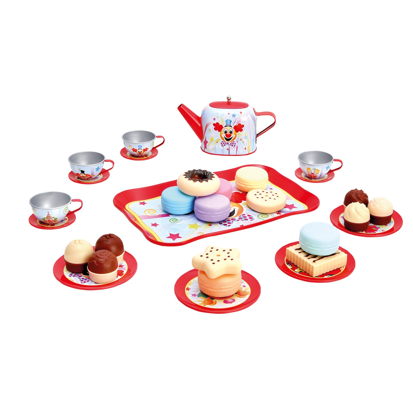 Children Tea Set, Red