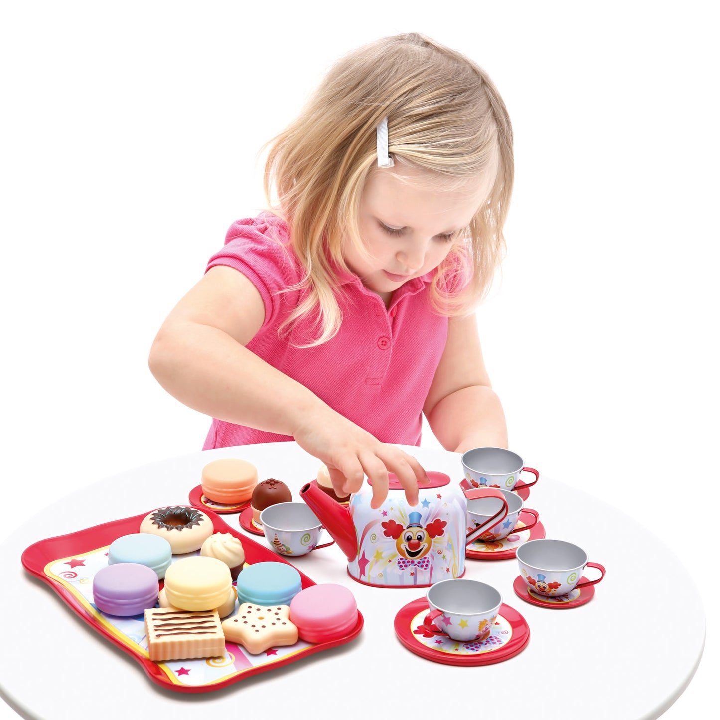 Children Tea Set, Red