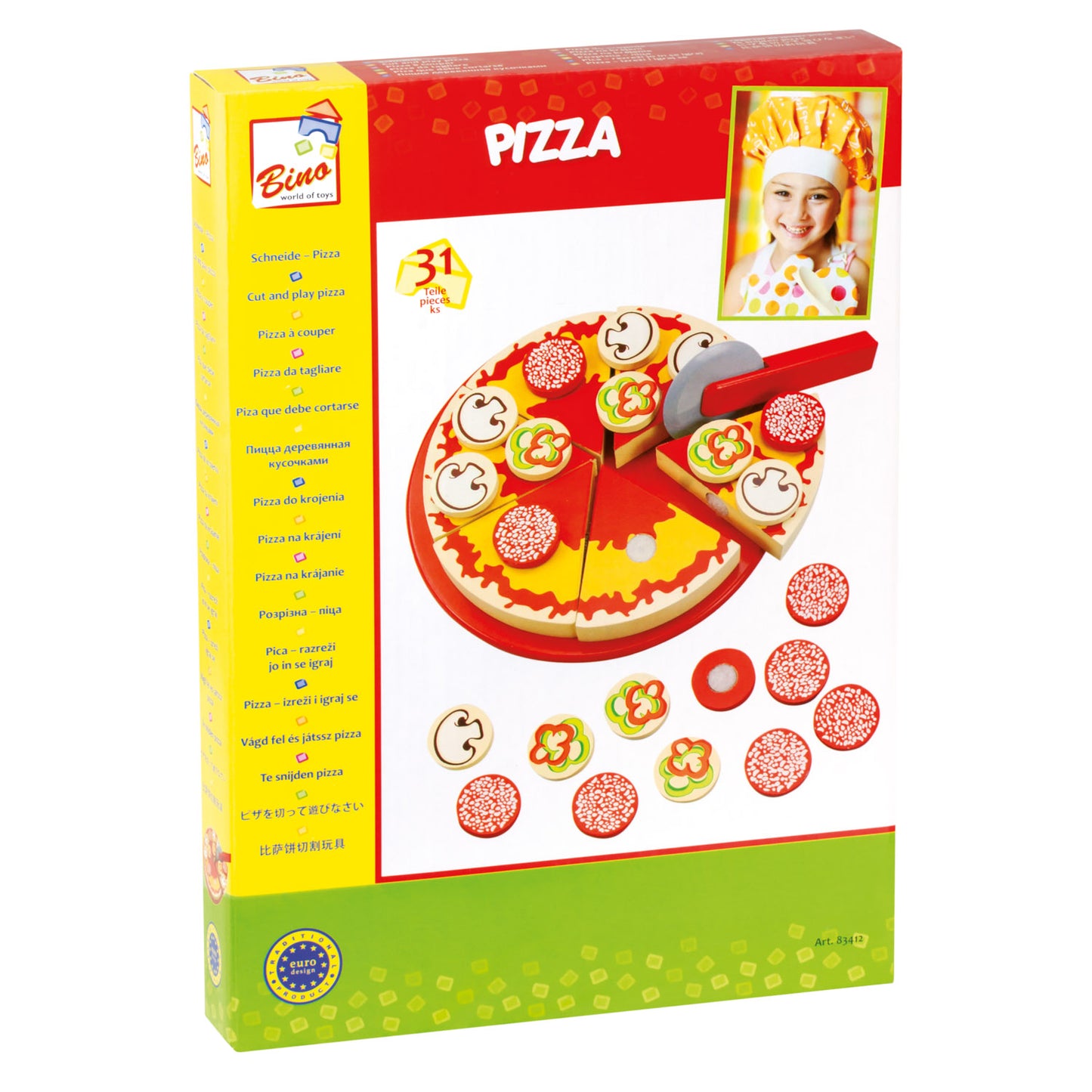 Cut and play pizza