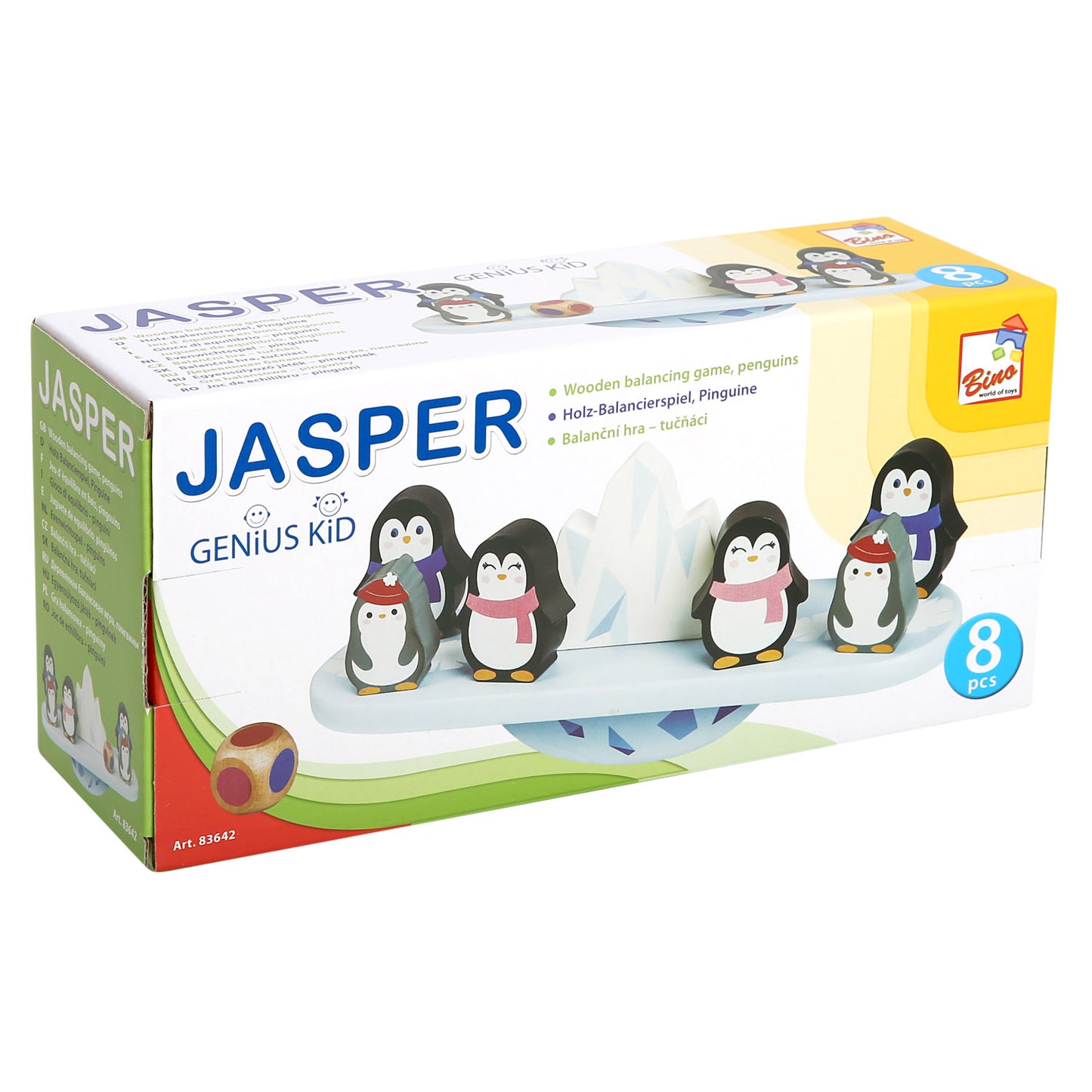 Wooden Balance Game, Pinguins