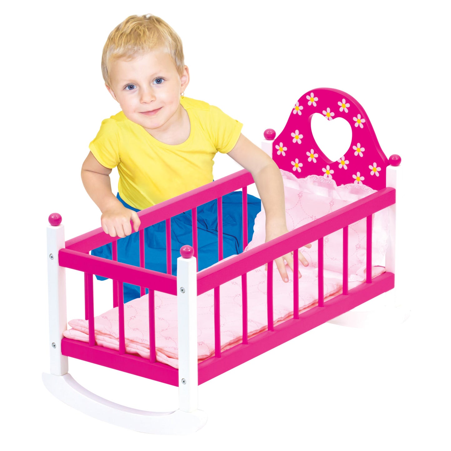 Cradle including bedding