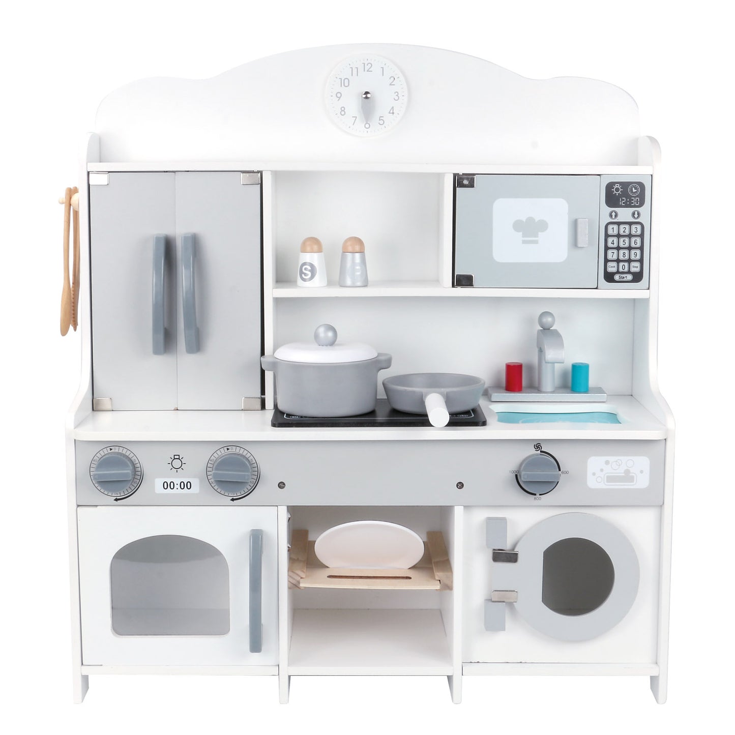 Children's Kitchen with Washing Machine and Accessories