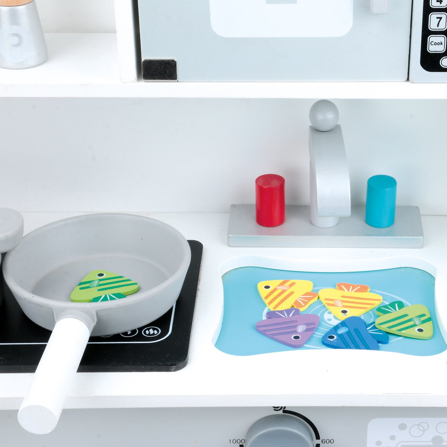 Children's Kitchen with Washing Machine and Accessories