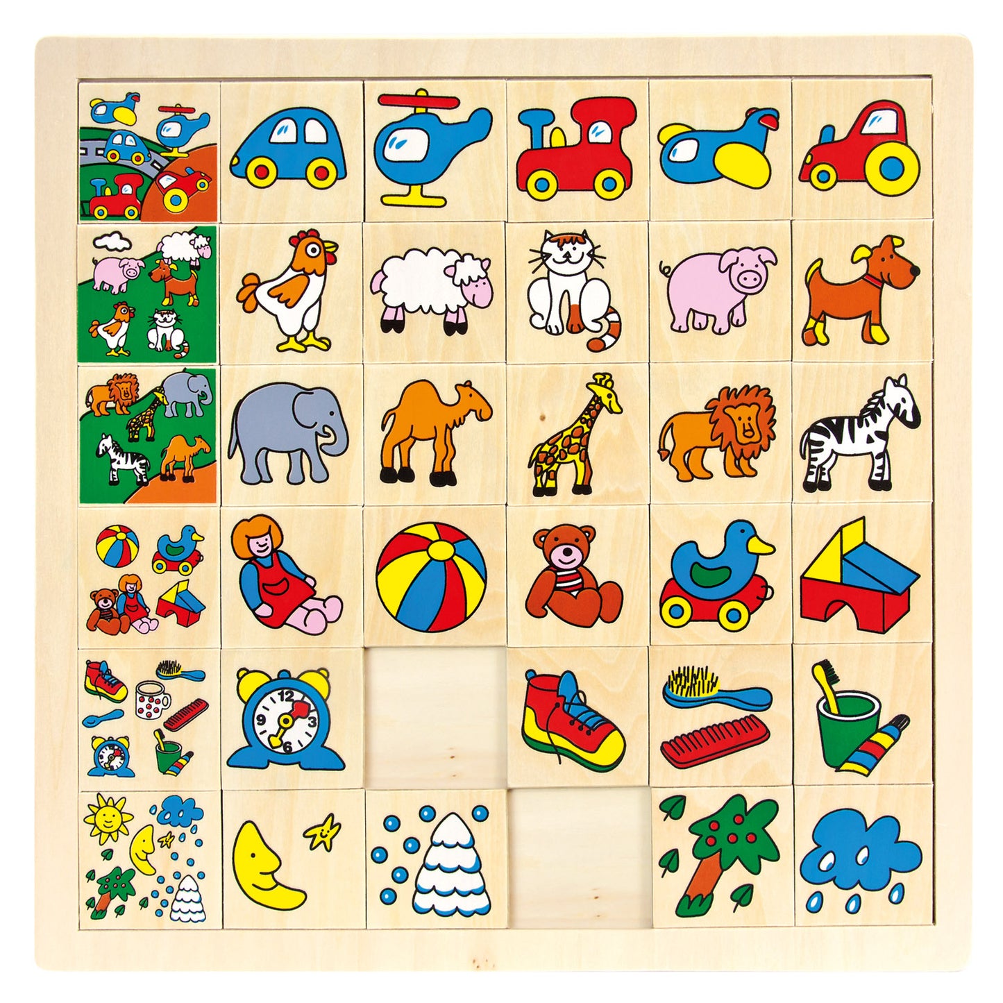 Was gehört wohin - Maulwurf