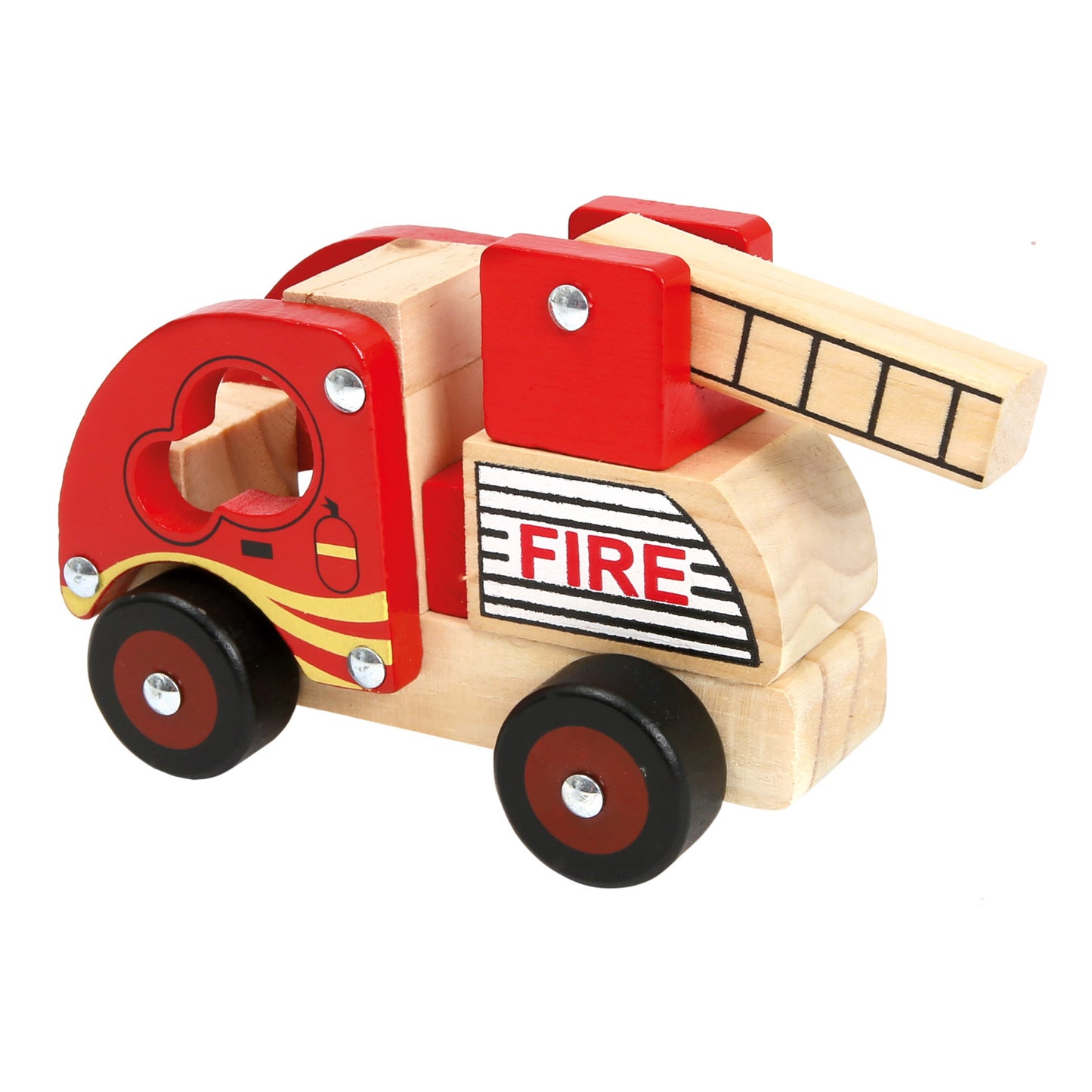 Wooden Car Firemen