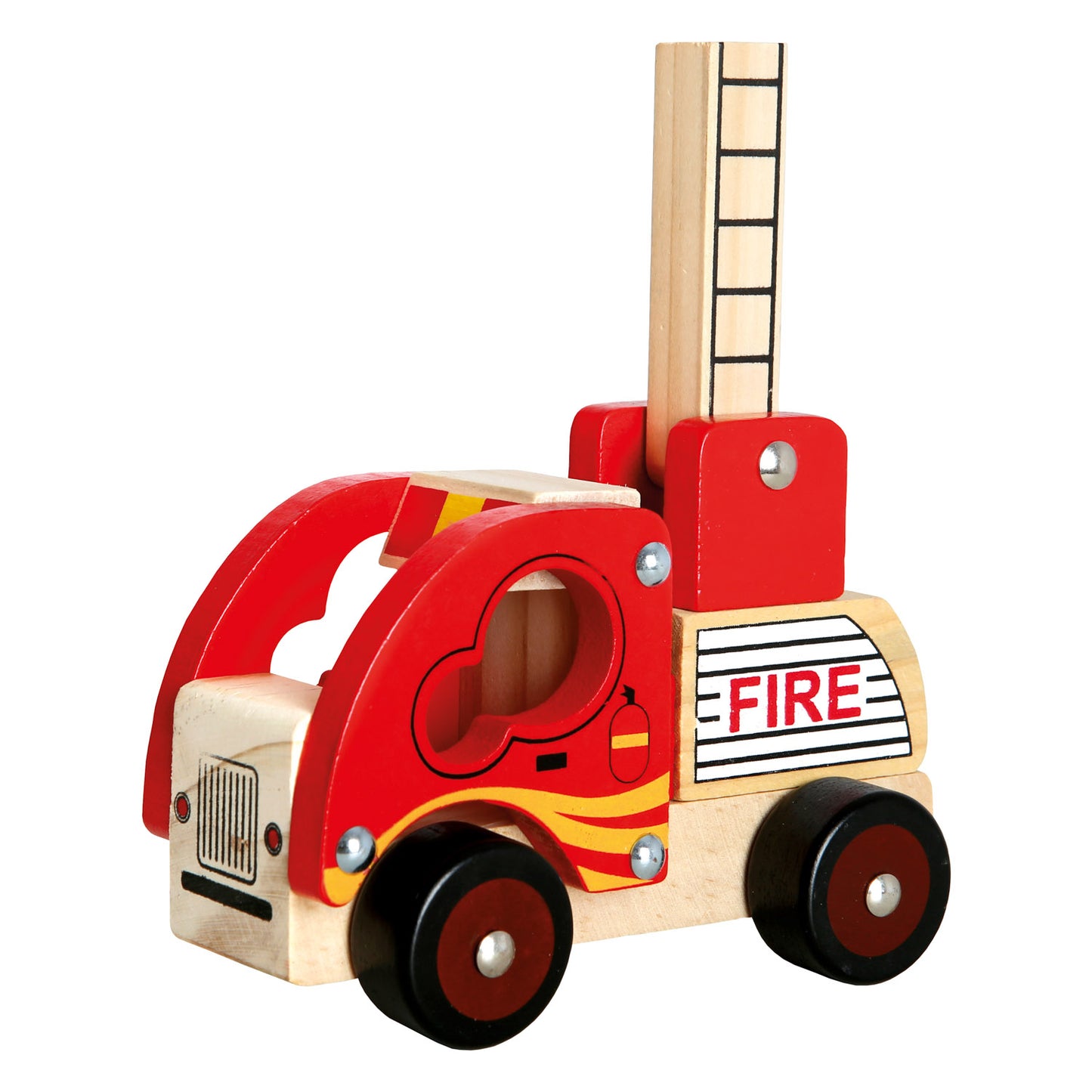 Wooden Car Firemen