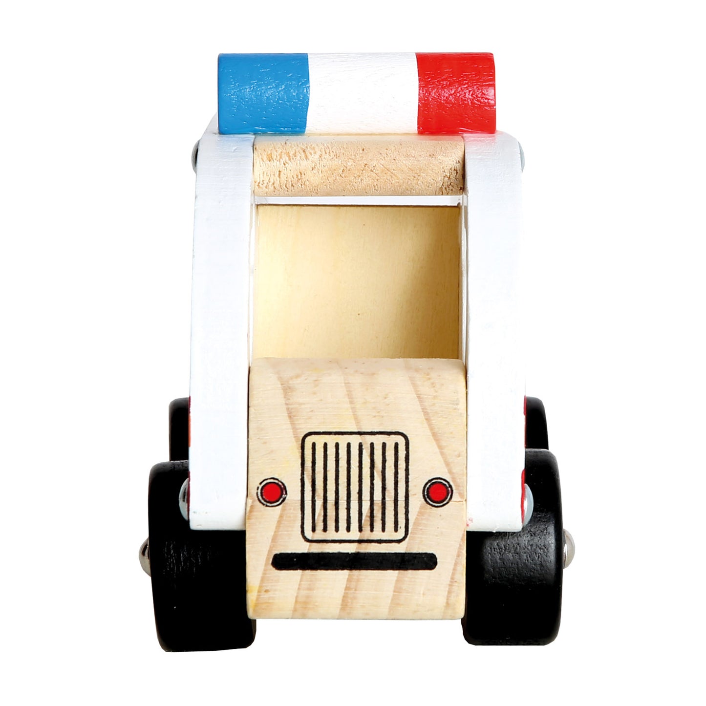 Wooden Car Ambulance