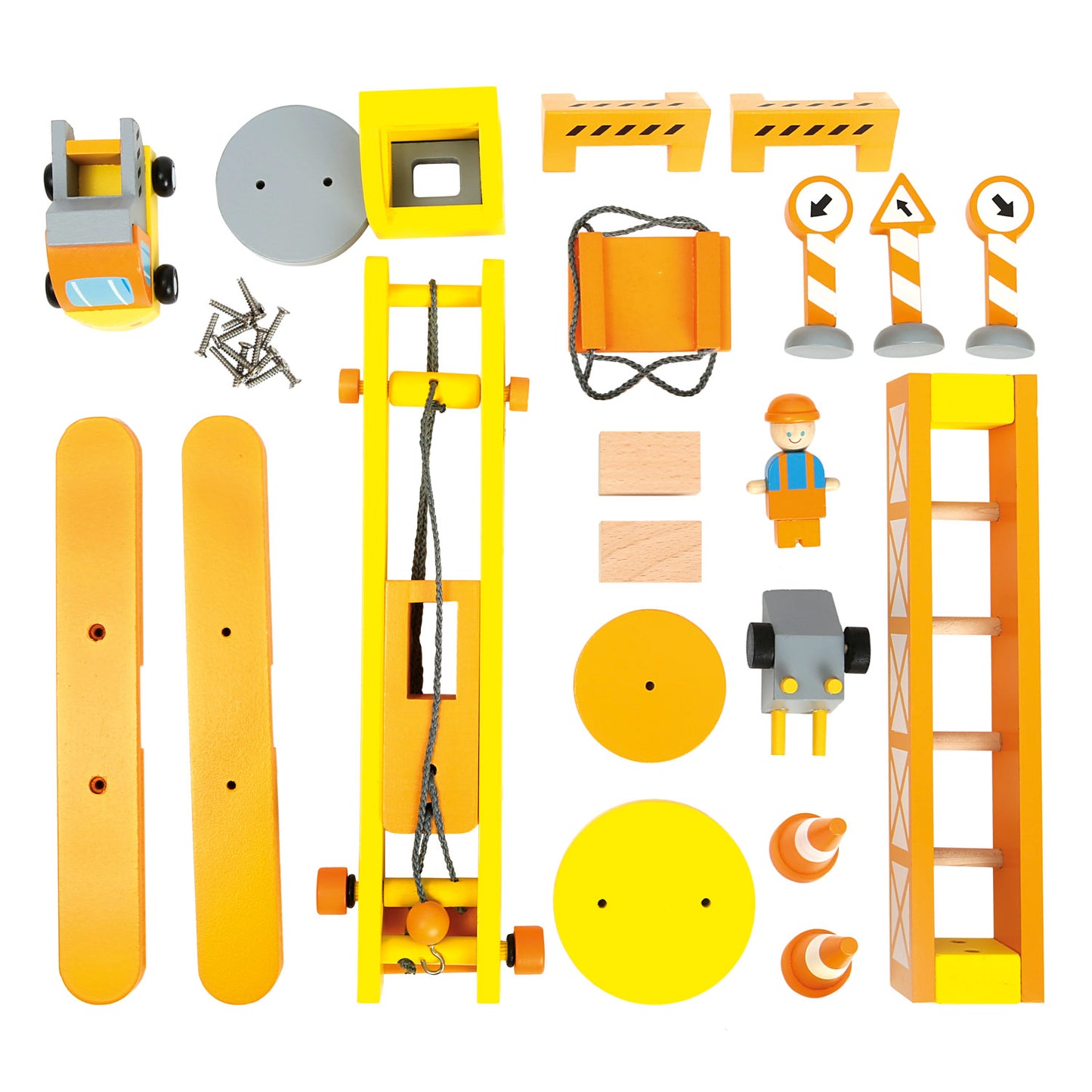 Crane with accessories 14 pcs