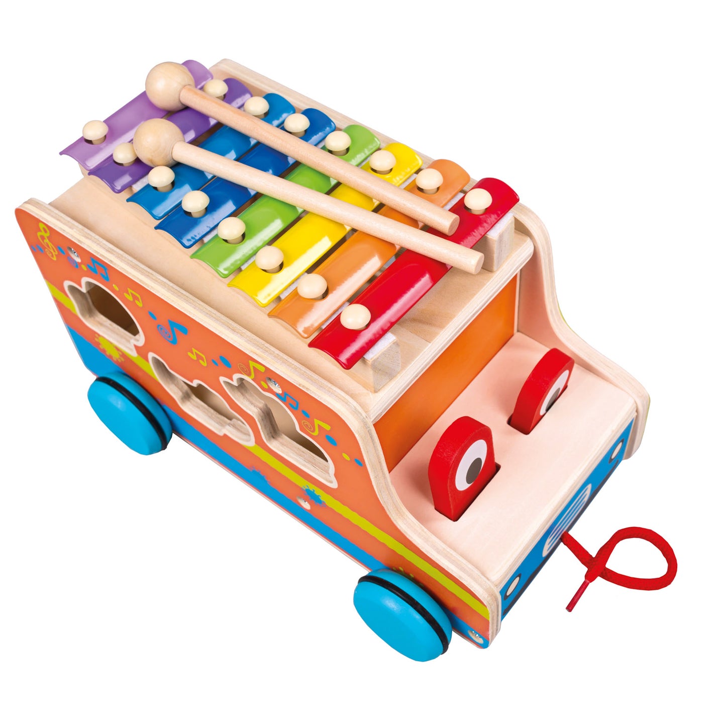 Pull Car with xylophone