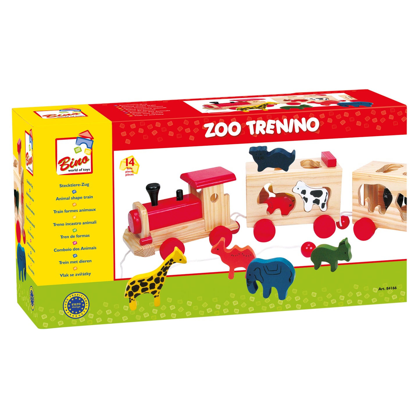 Zoo Trenino,animal shape train