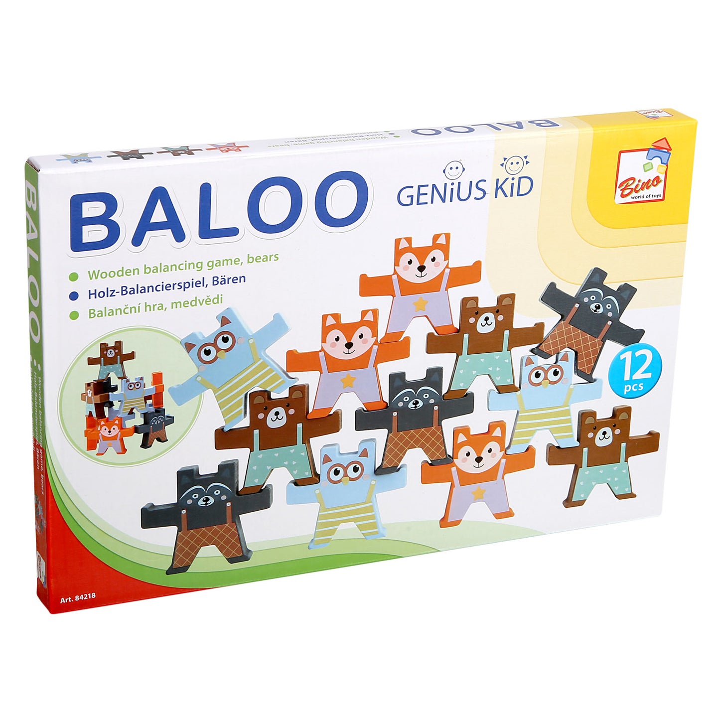 Wooden Balance   Game,  Bears