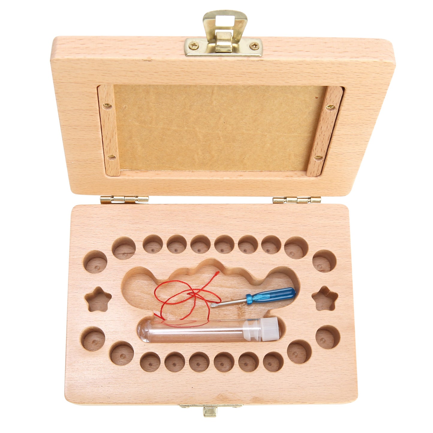 Wooden Tooth Box