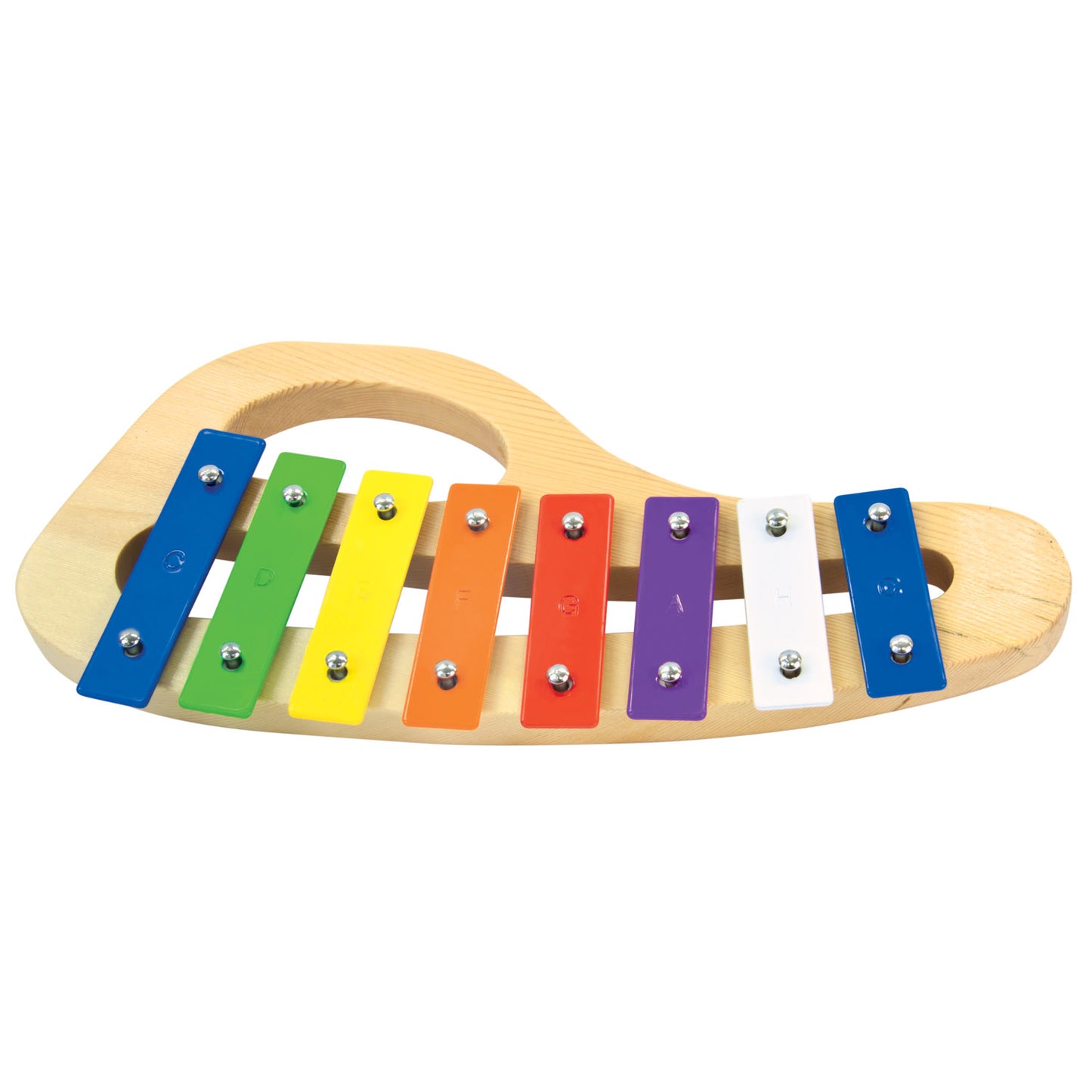 Xylophone metallic curved