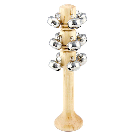 Jingle stick with 12 bells