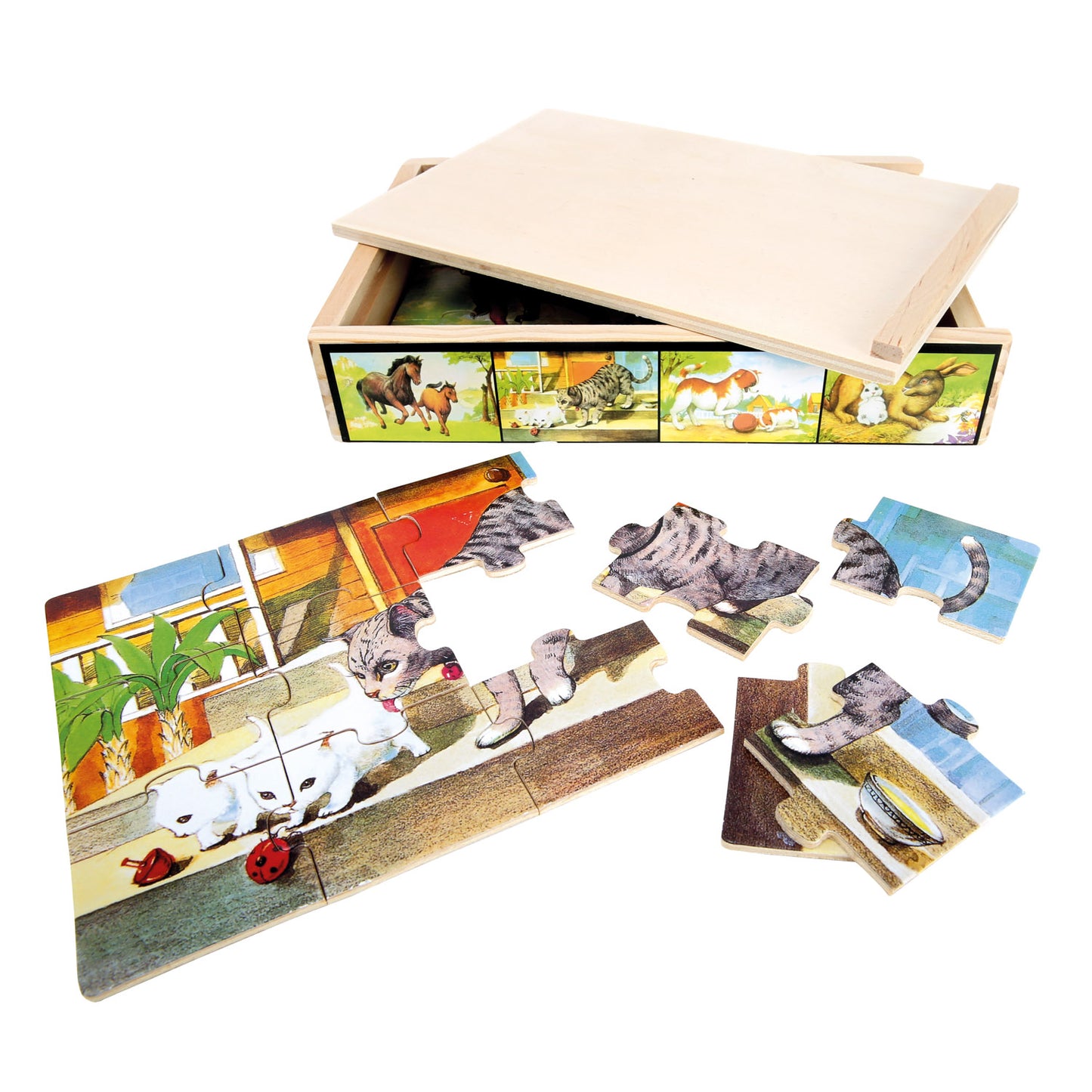 Puzzle Tiere, 48 Teile