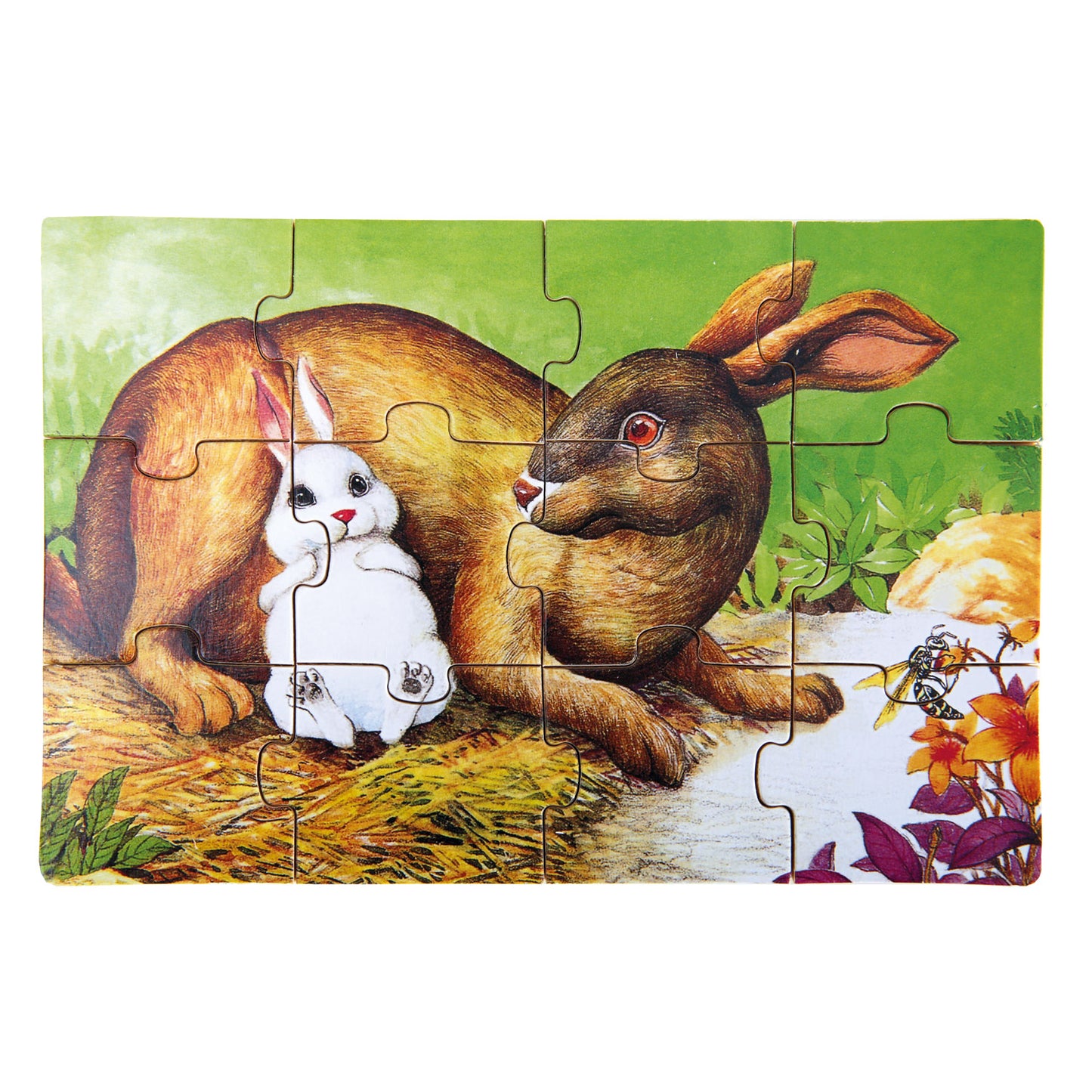 Puzzle Tiere, 48 Teile